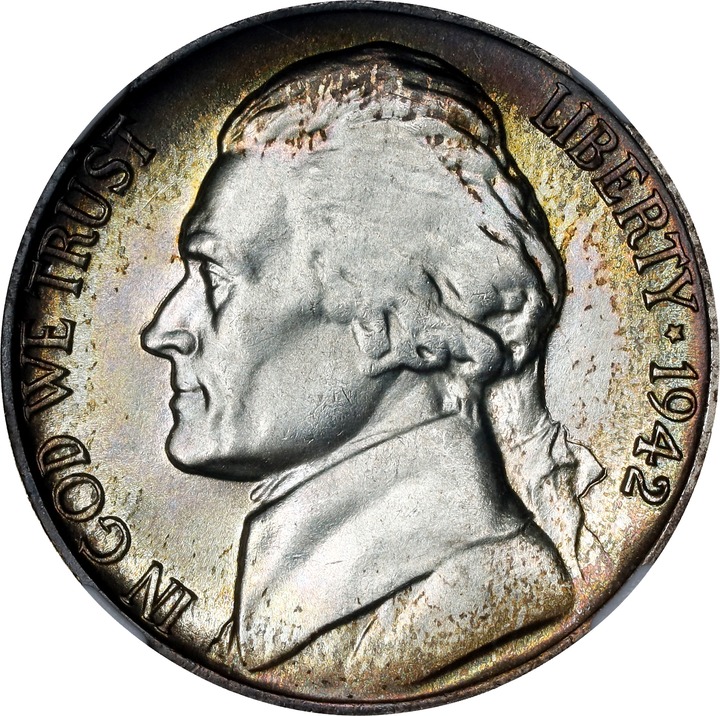 1942-P 5c Type 2, Silver OGP thumbnail 13
