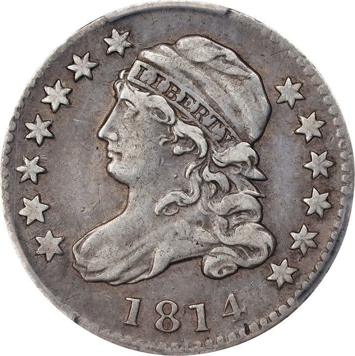 Image for 1814 10c Large Date VF30