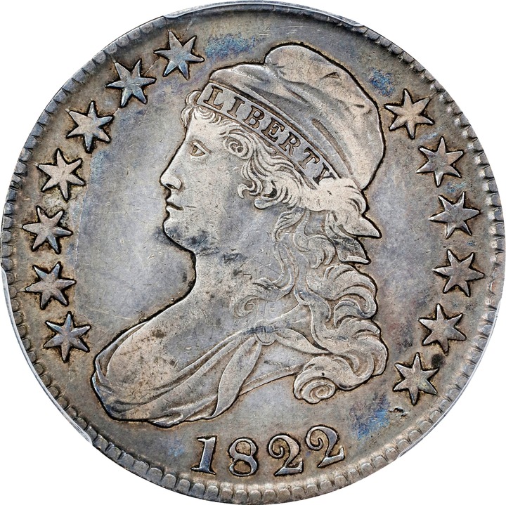 Image for 1822 50c VF35
