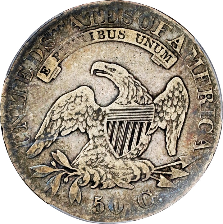 1824/4 50c Overdate XF45 thumbnail 11