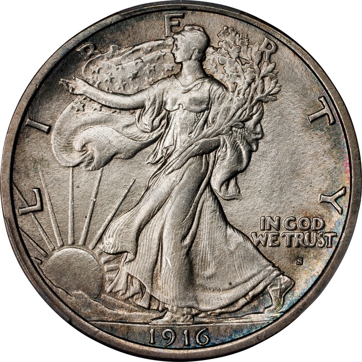 1916-S 50c F15 CAC thumbnail 22