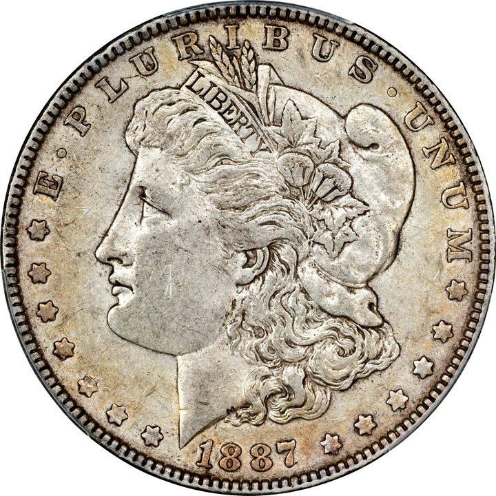 1887/6 $1 AG2 CAC thumbnail 10