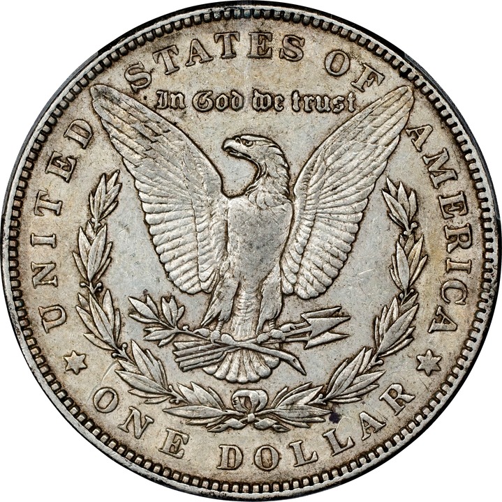 1887/6 $1 AG2 CAC thumbnail 11