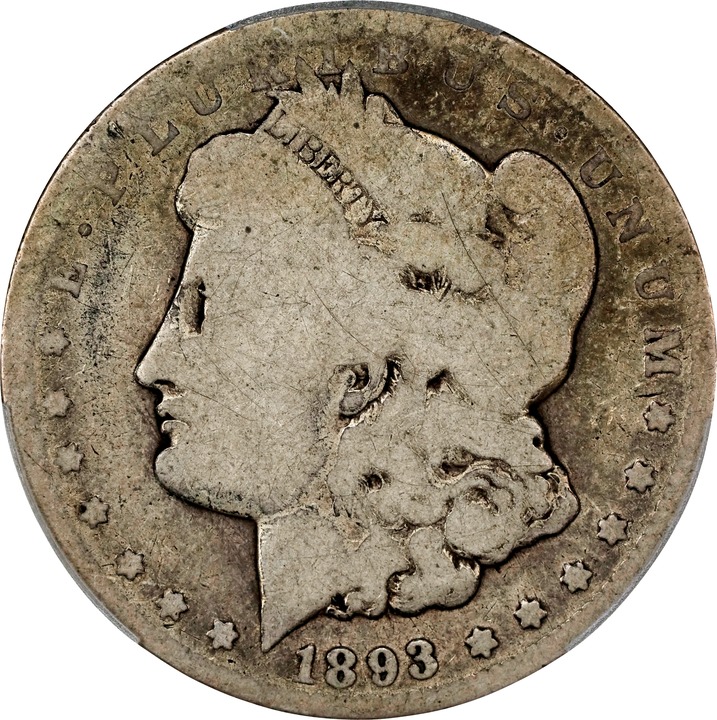 Image for 1893-O $1 AG3
