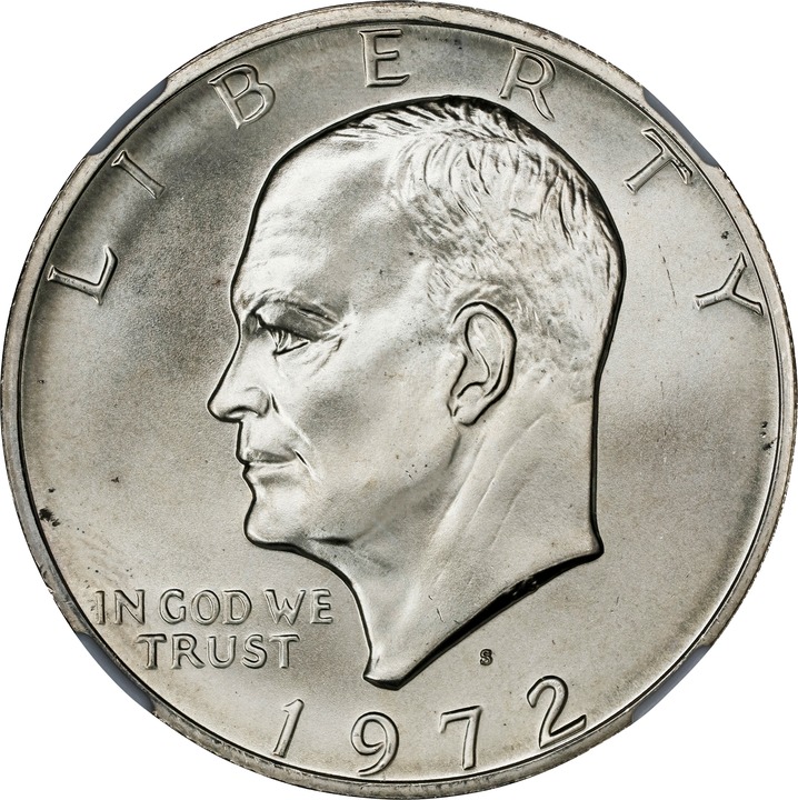 1972-S $1  Silver MS68 thumbnail 9