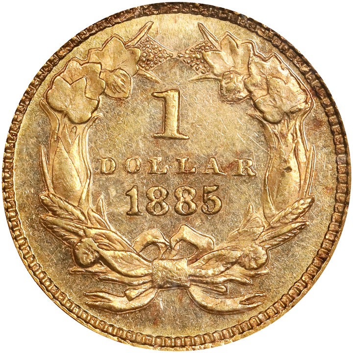 1885 G$1 AU53 thumbnail 22