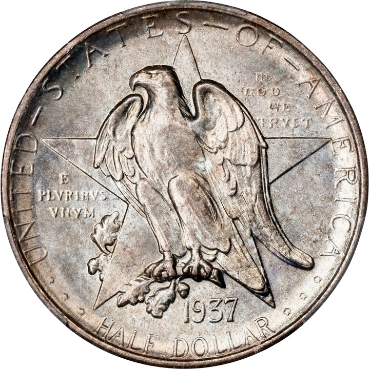 Image for 1937 50c Texas MS66