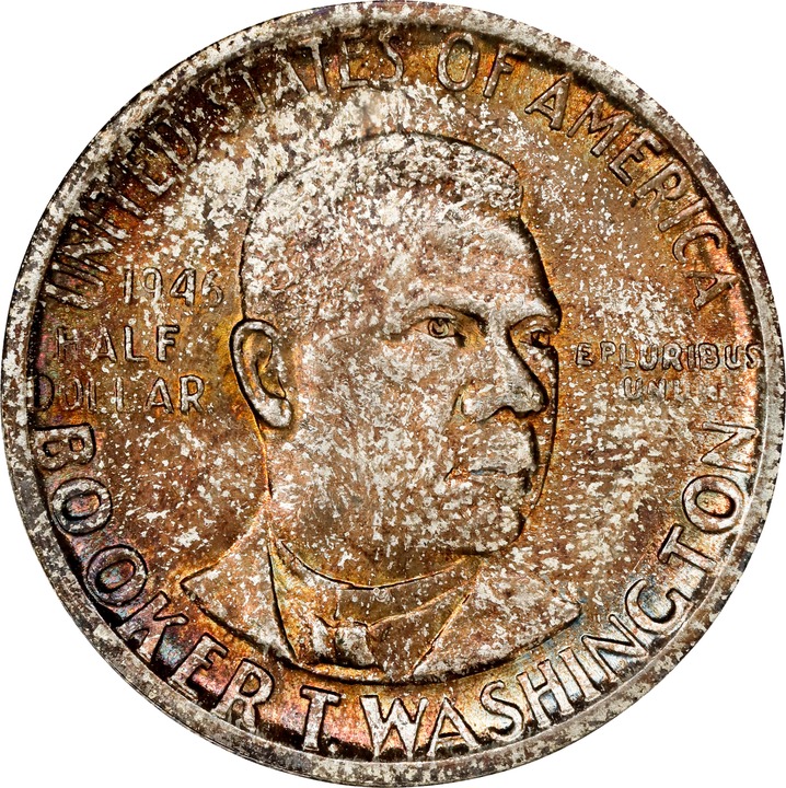 Image for 1946-D 50c Booker T. Washington MS67 CAC