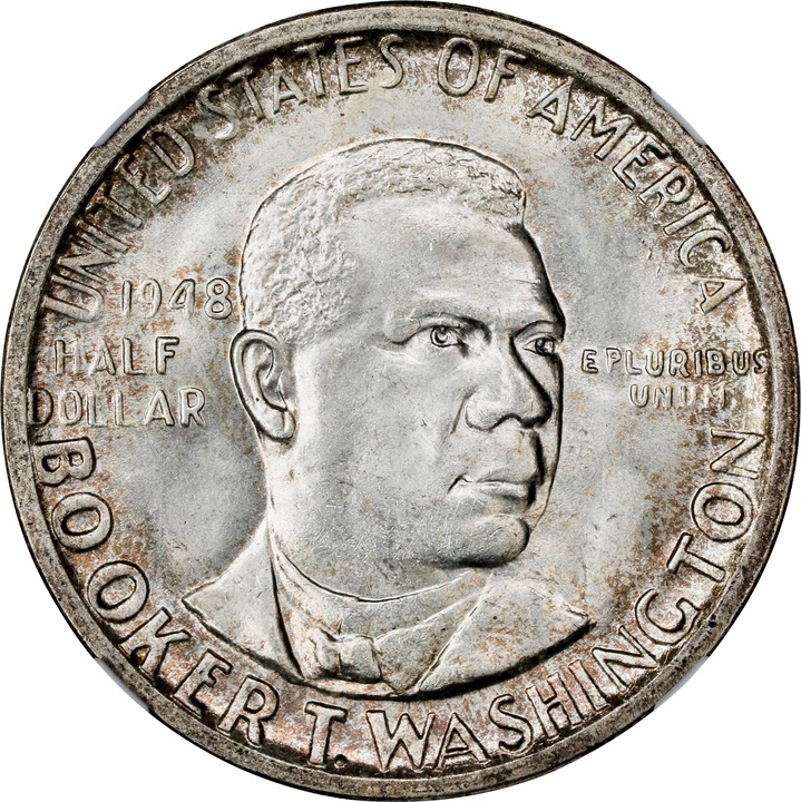 1948-S 50c Booker T. Washington MS68 CAC thumbnail 19