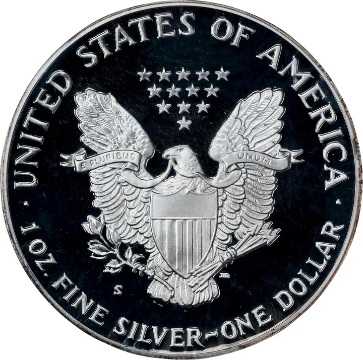 1989-S $1  Silver Eagle PR DCAM PR70 DCAM thumbnail 14