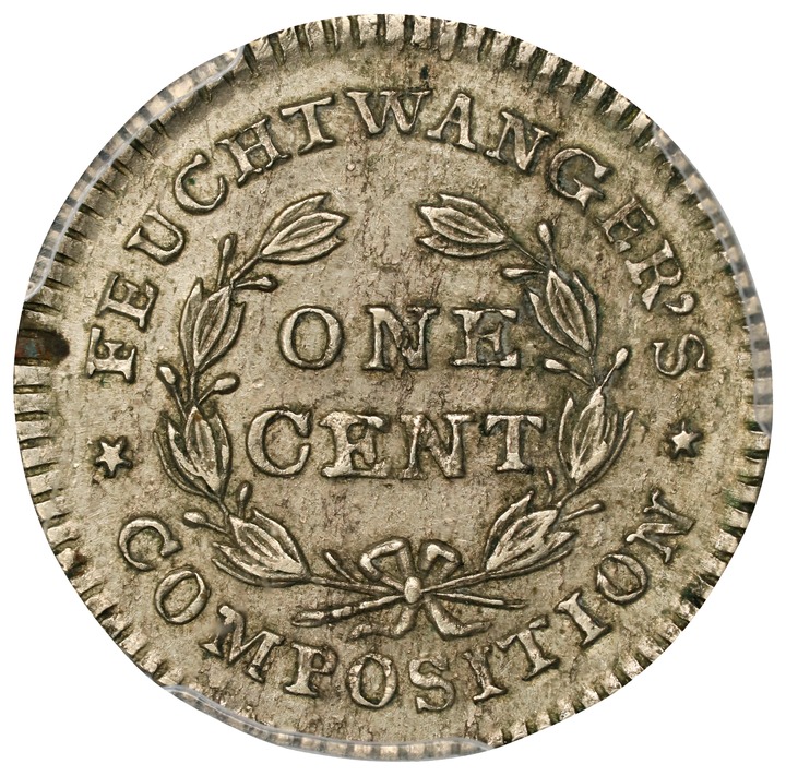 1837 1c Feuchtwanger MS67 thumbnail 13
