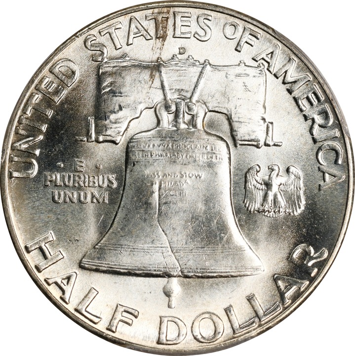 1948-D 50c MS FBL MS64 FBL thumbnail 2