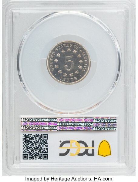 1881 5c PR67 thumbnail 4