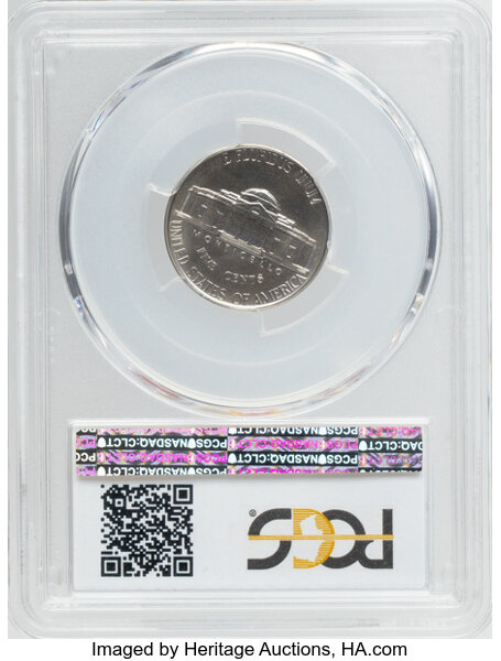 1940 5c PR67 CAC thumbnail 2