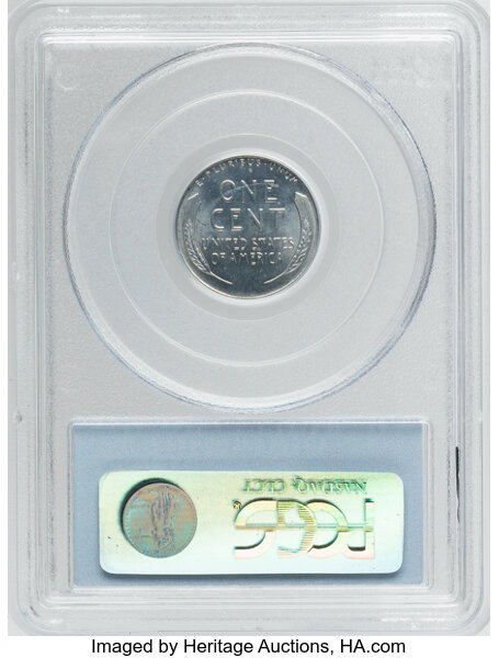 1943-D/D 1c Steel, Repunched Mintmark, FS-501 MS thumbnail 5