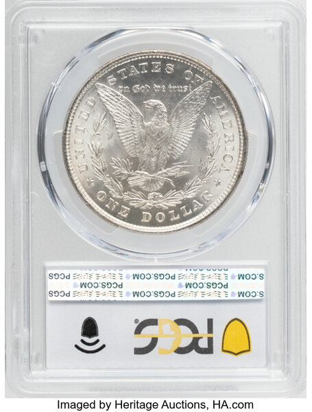 1878 8TF $1  Doubled Reverse, VAM-17 MS64 thumbnail 6