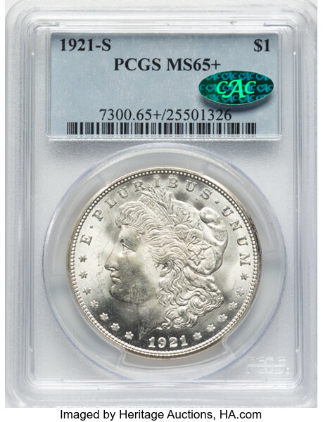 1921-S $1  MS thumbnail 3