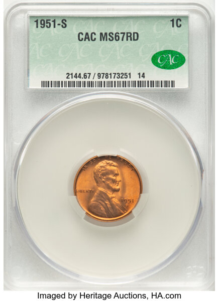 1951-S 1c MS RD thumbnail 3