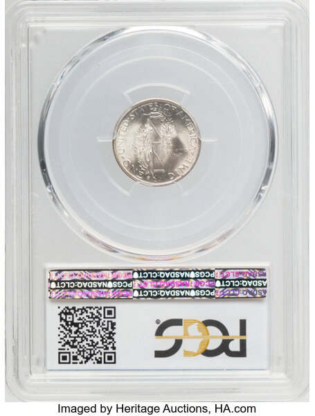 1945-S 10c MS FB MS67 FB thumbnail 6