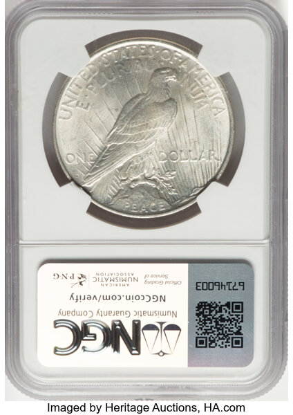 1927-D $1 MS61 thumbnail 4