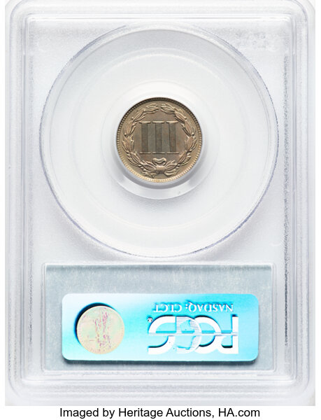 1889 3cN AU55 CAC thumbnail 23
