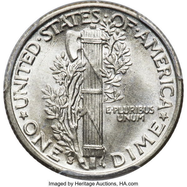 1931-S 10c MS FB MS65 FB thumbnail 10