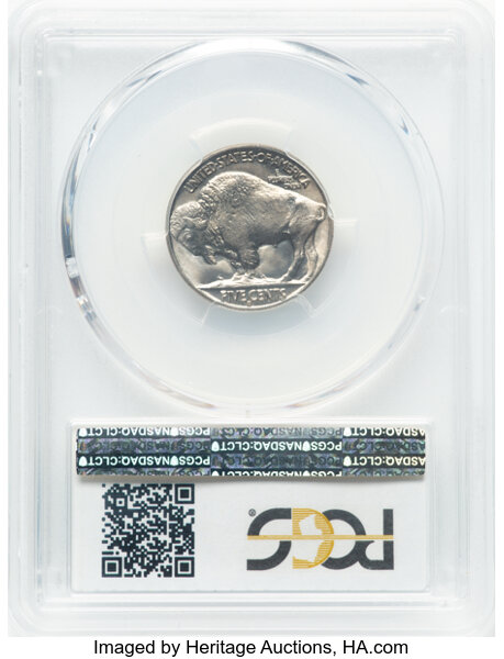 1935-S 5c MS66 CAC thumbnail 2