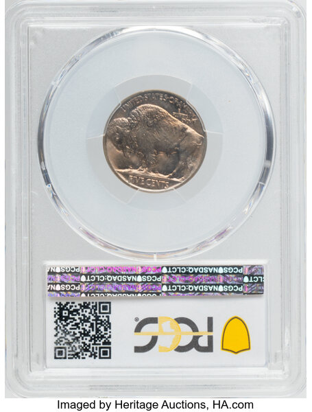 1913 5c Buffalo, Type 2 MS66 thumbnail 4