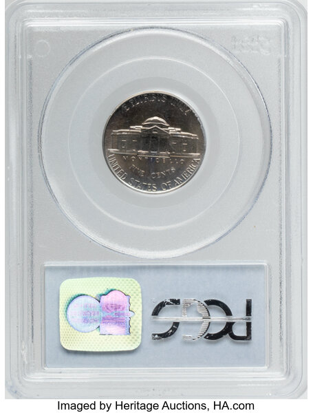 1939 5c Reverse of 1938 PR67 CAC thumbnail 2