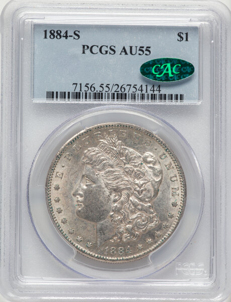 1884-S $1  MS thumbnail 5