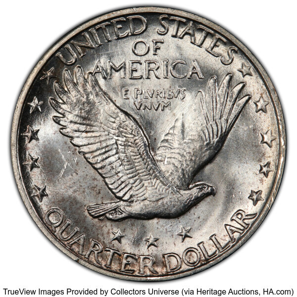 1928-S 25c Inverted Mintmark, FS-501 MS thumbnail 3