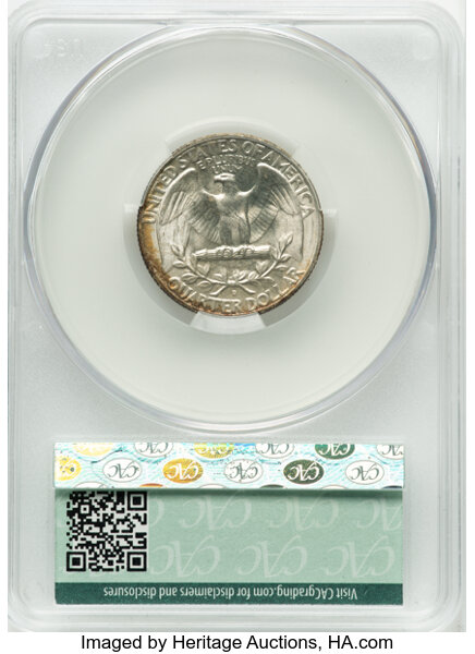 1954-D 25c MS66 thumbnail 2