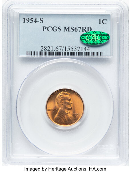 1954-S 1c MS RD thumbnail 4