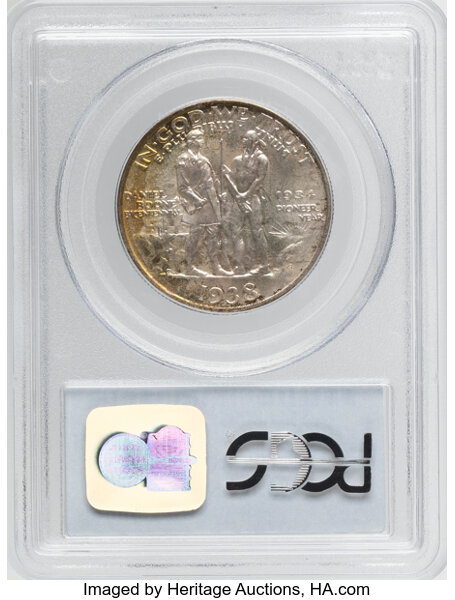 1938-S 50c Boone MS66 thumbnail 2