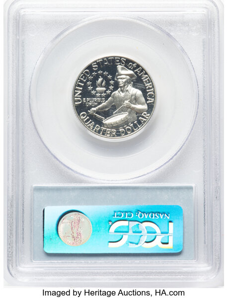 1976-S 25c Silver PR DCAM OGP thumbnail 2