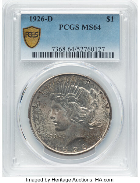 1926-D $1 MS64 thumbnail 2