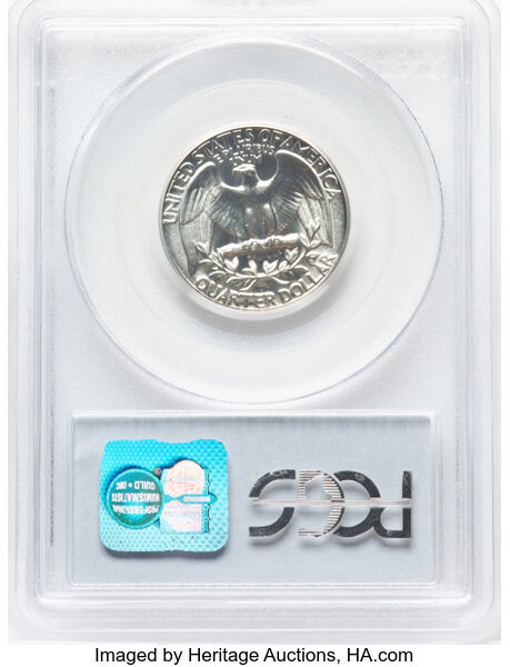 1964 25c PR70 thumbnail 2