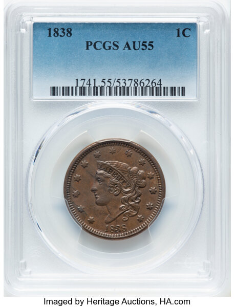 1838 1c N-4 MS BN thumbnail 2