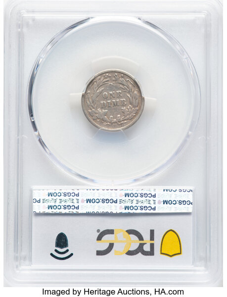 1895 10c VG8 thumbnail 2