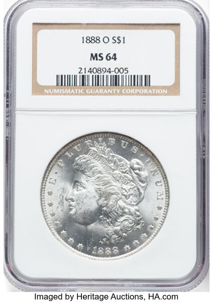 1888-O $1  Reverse Bulge, VAM-36A MS thumbnail 10