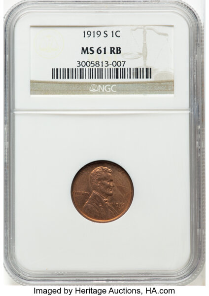 1919-S 1c MS RB thumbnail 3