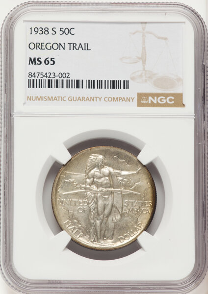 1938-S 50c Oregon Trail MS thumbnail 8