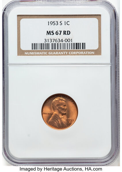 1953-S 1c MS RD thumbnail 3