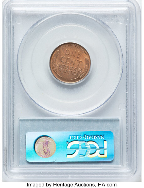 1913 1c MS RB MS63 RB CAC thumbnail 2
