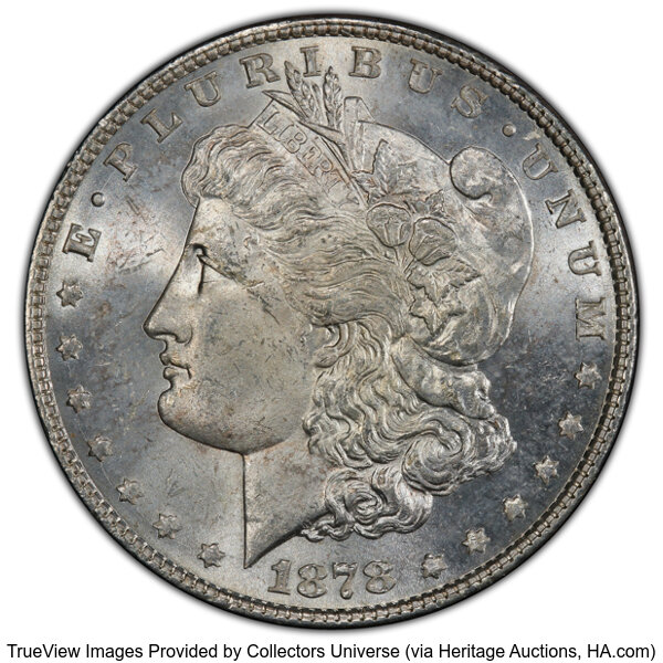 1878 8TF $1  Doubled Date, VAM-18 MS thumbnail 4