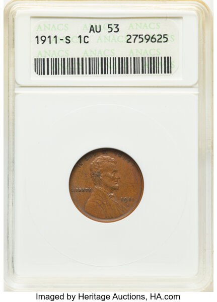 1911-S 1c MS BN thumbnail 2