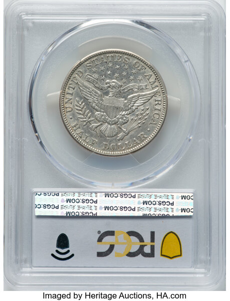 1911-D 50c AU53 thumbnail 2