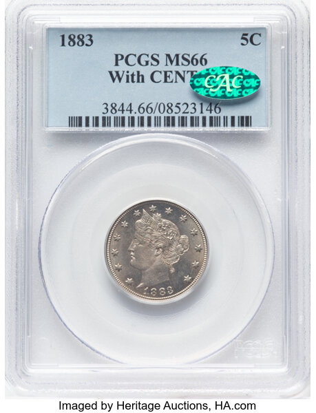 1883 5c Cents MS thumbnail 4