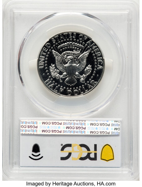 1964 50c Accented Hair, FS-401 PR68 thumbnail 2