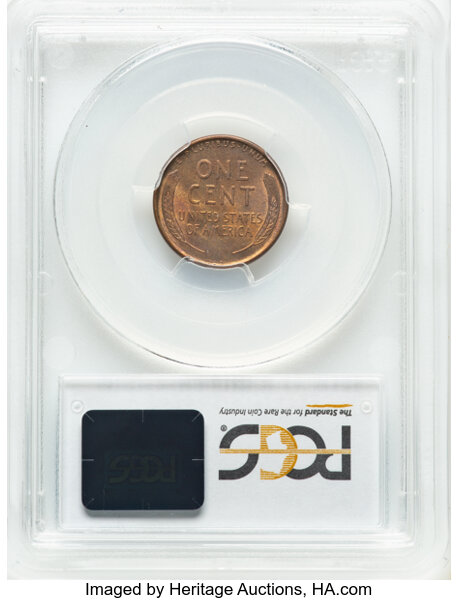 1909 VDB 1c MS RB MS65 RB CAC thumbnail 4